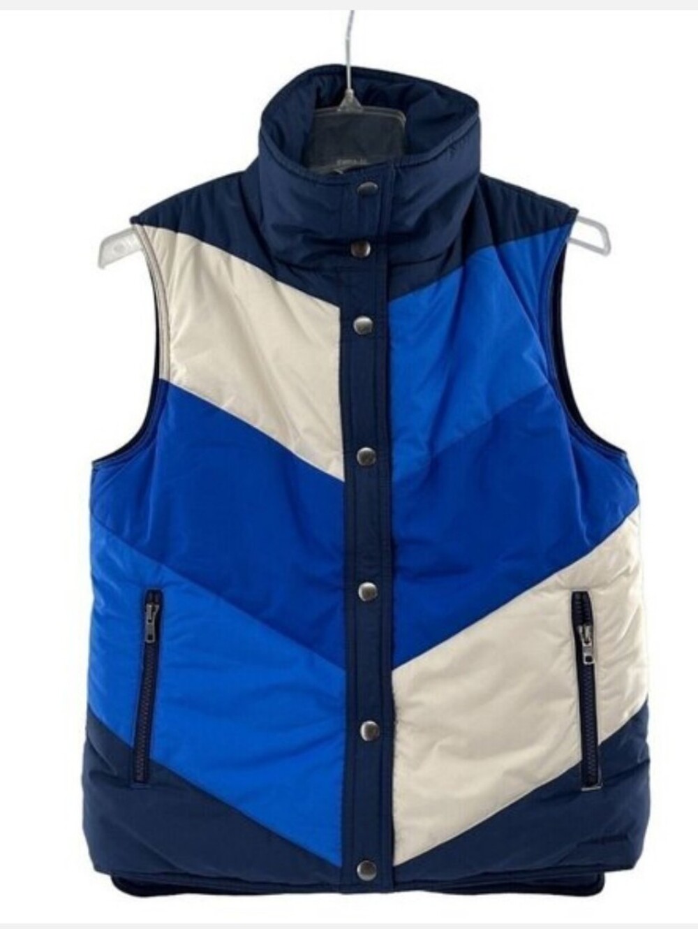 Patagonia Colorblock Reversible Puffer Vest Sz S